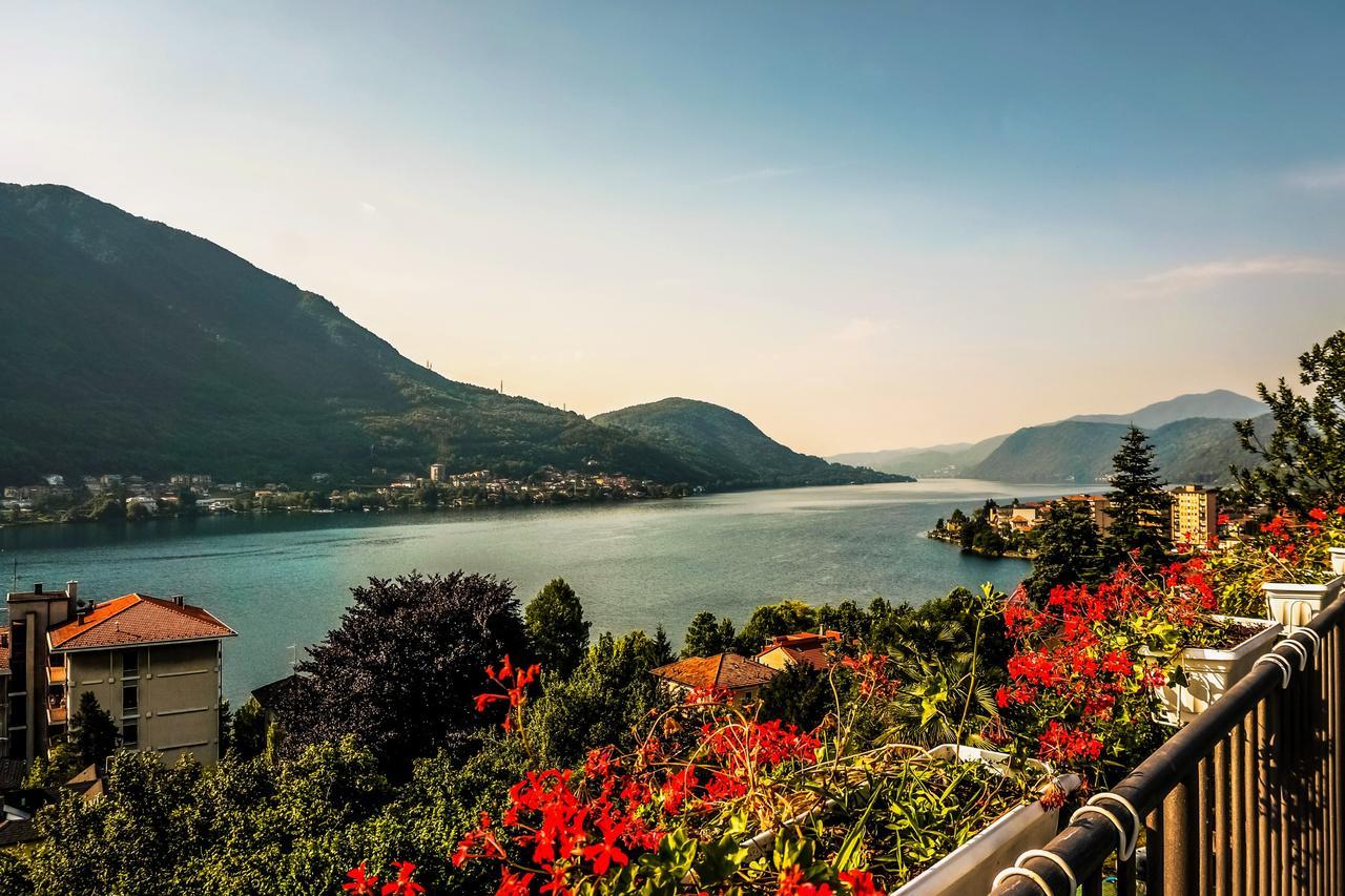 Al Poggio Hotell Omegna Exteriör bild