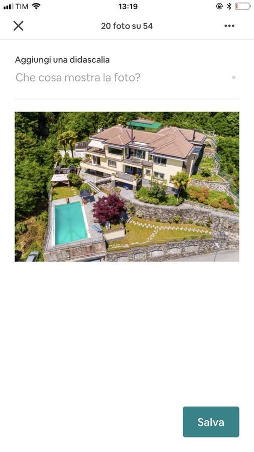 Al Poggio Hotell Omegna Exteriör bild
