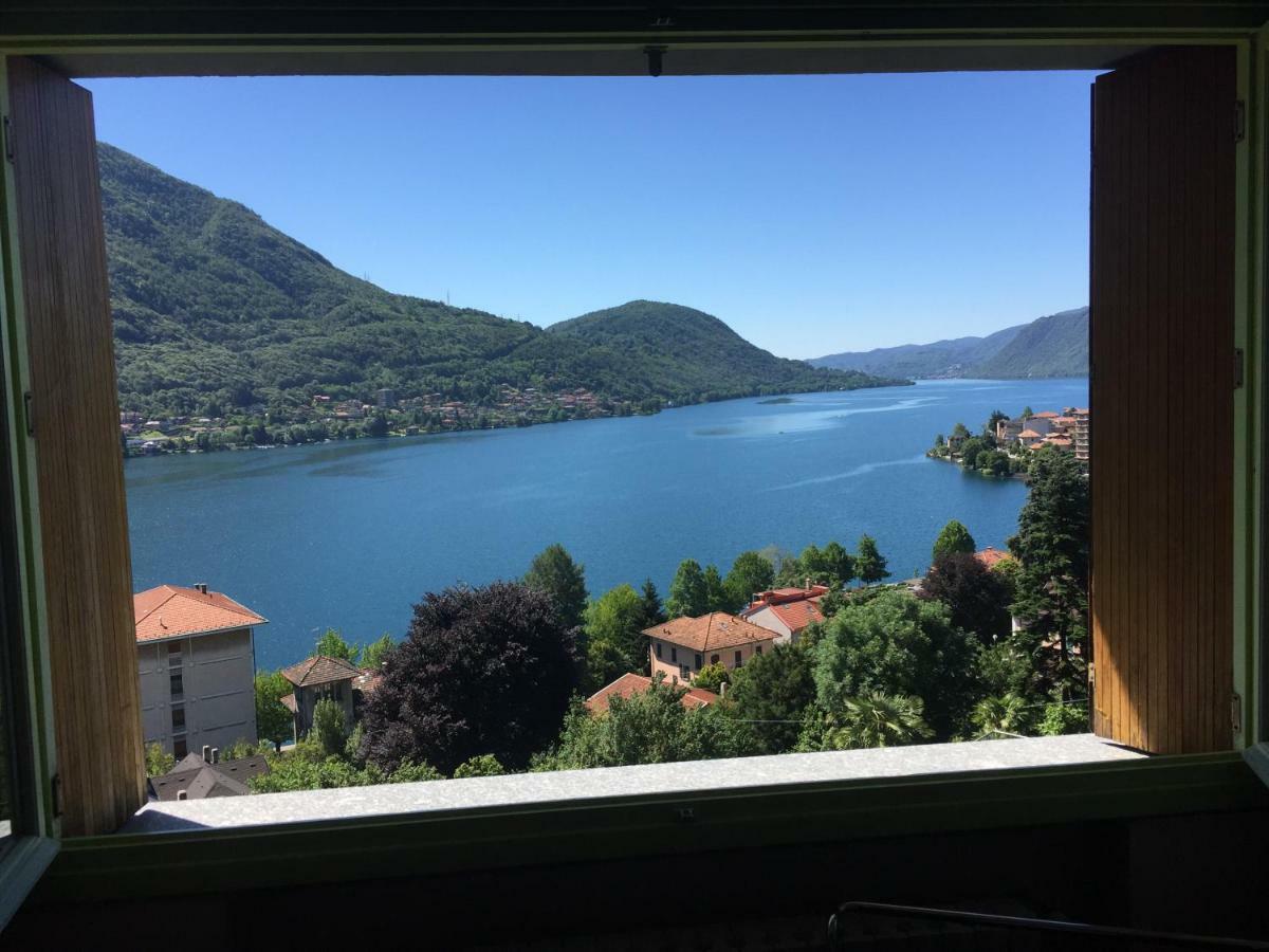 Al Poggio Hotell Omegna Exteriör bild