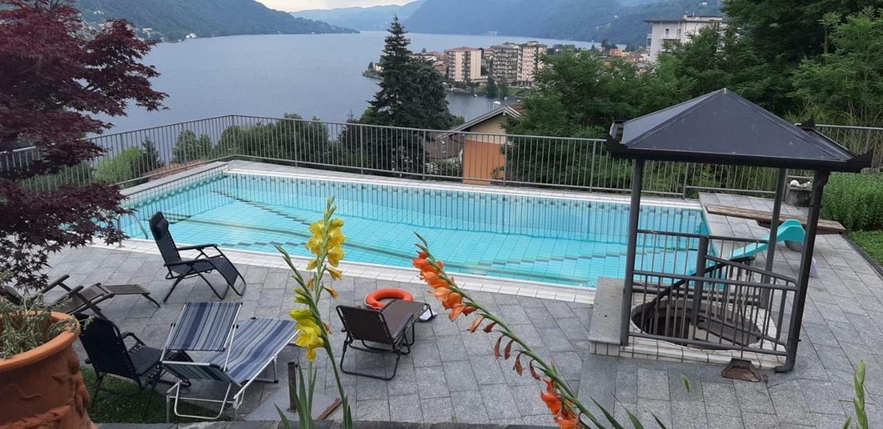 Al Poggio Hotell Omegna Exteriör bild